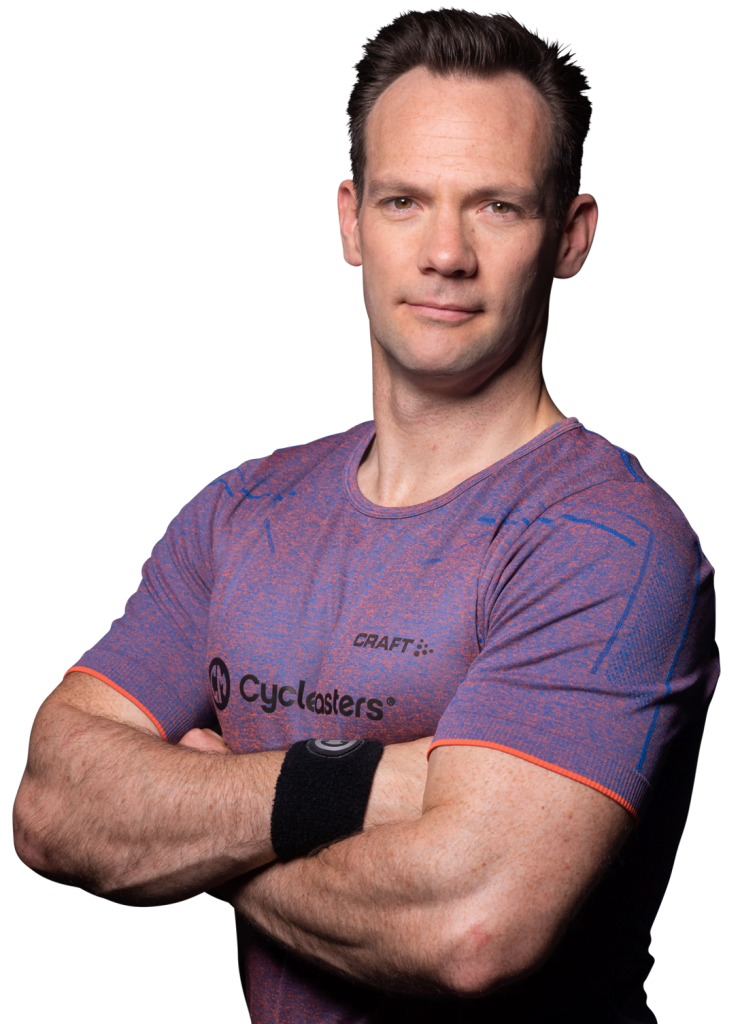 Portret of CycleMasters instructor Padraig Clyne